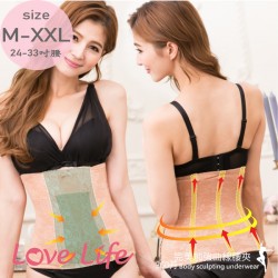 【M889】360丹纖體縮腹雙層彈性腰夾 M-XXL 24-33吋腰適用